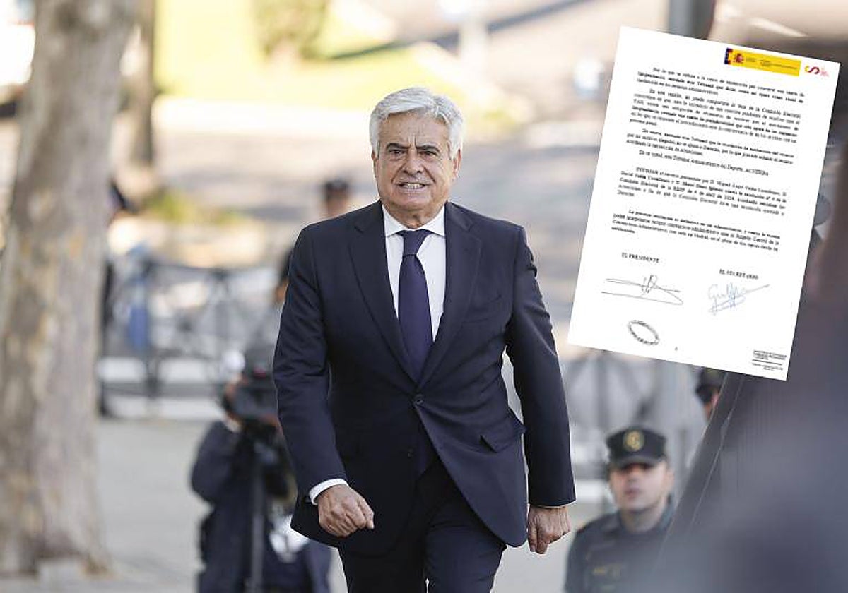 Pedro Rocha, expresidente de la Comisión Gestora de la RFEF y aspirante a la presidencia de la Federación