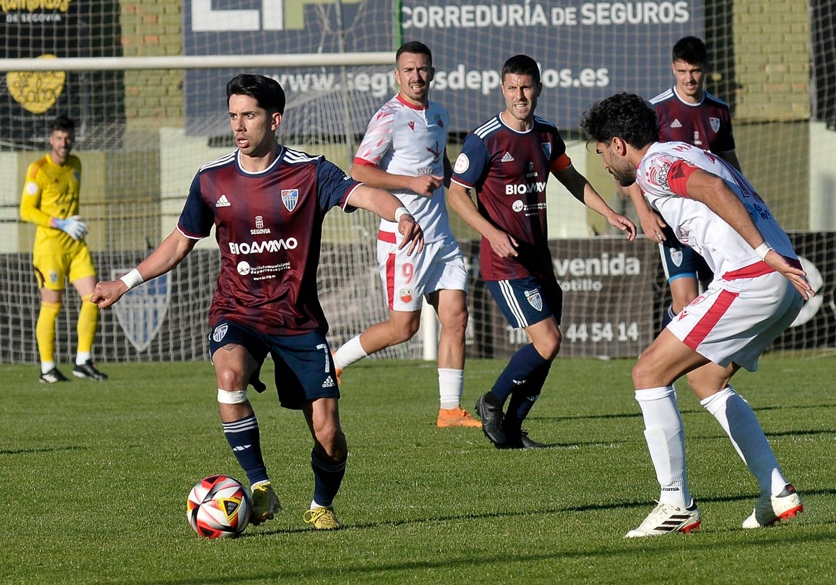 Partido entre la Gimnástica Segoviana y la AD Llerenense