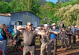 Carcabuey acogió la cuarta puntuable del Campeonato Andaluz de Recorridos de Caza con Arco 2024
