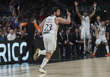 Llull destroza la historia en el solemne debut del Madrid en los playoffs