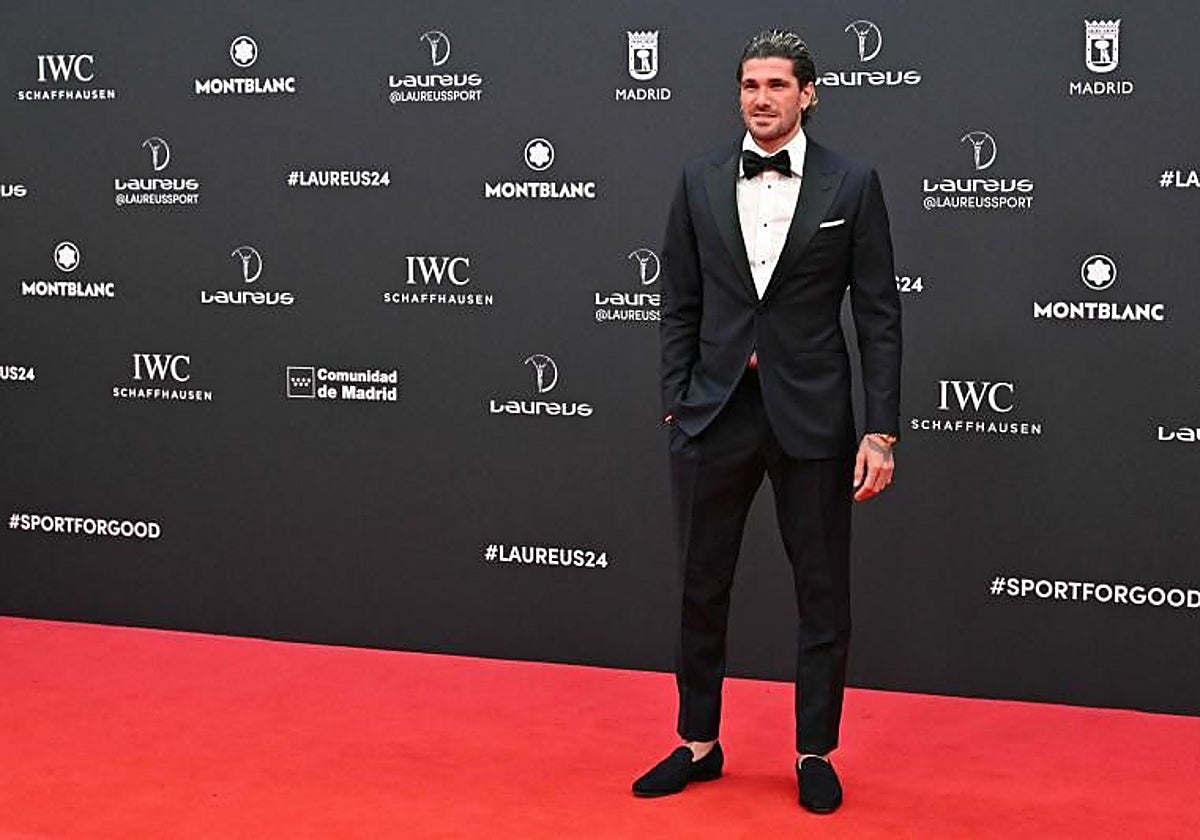 De Paul, feliz en los Premios Laureus un día después de perder con el Alavés