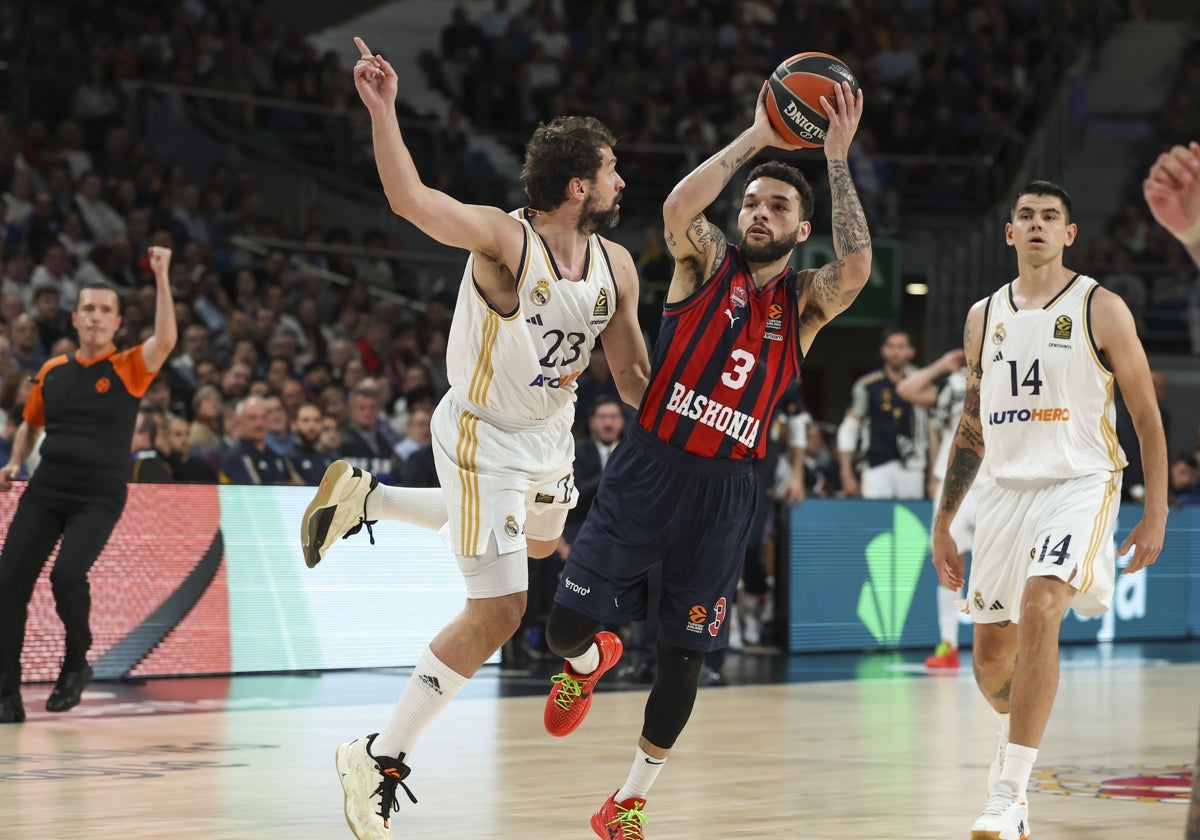 Estadísticas del Real Madrid - Baskonia de la Euroliga