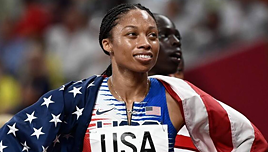 Allyson Felix, la mamá que presume del mejor palmarés de la historia