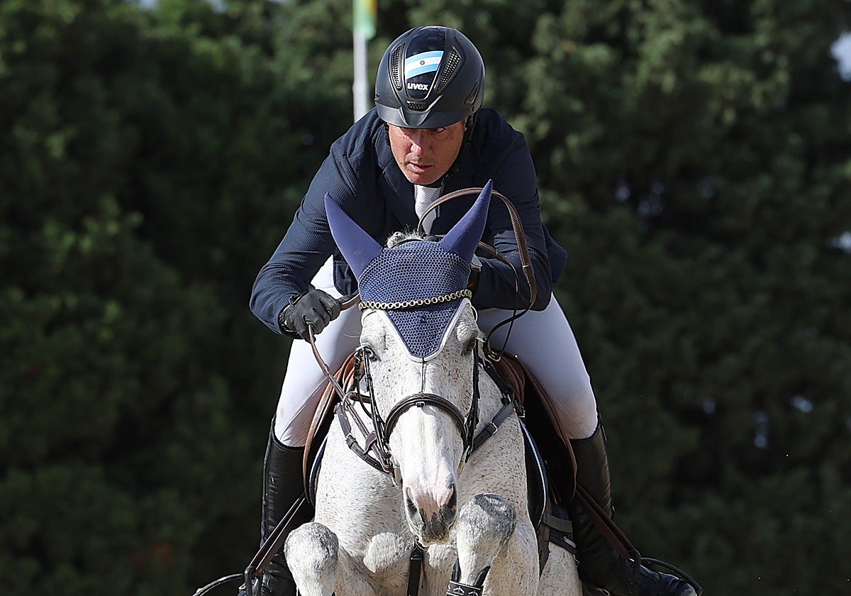 Martín Dopazo, vencedor del Pequeño Gran Premio 1.35 m. en el Real Club Pineda