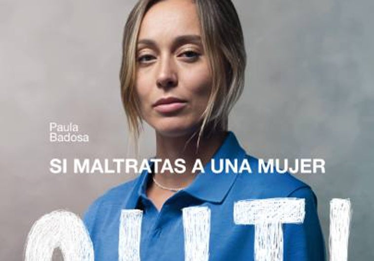 La tenista española Paula Badosa posa para el cartel de la Fundación Mutua Madrileña