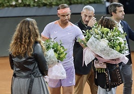 El homenaje del Mutua Madrid Open a Sergio Delgado, el extrabajador del torneo asesinado en Burgos «por ser de Valladolid»