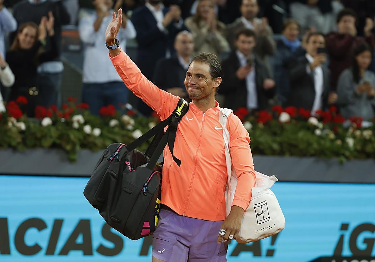 Nadal se despide de Madrid