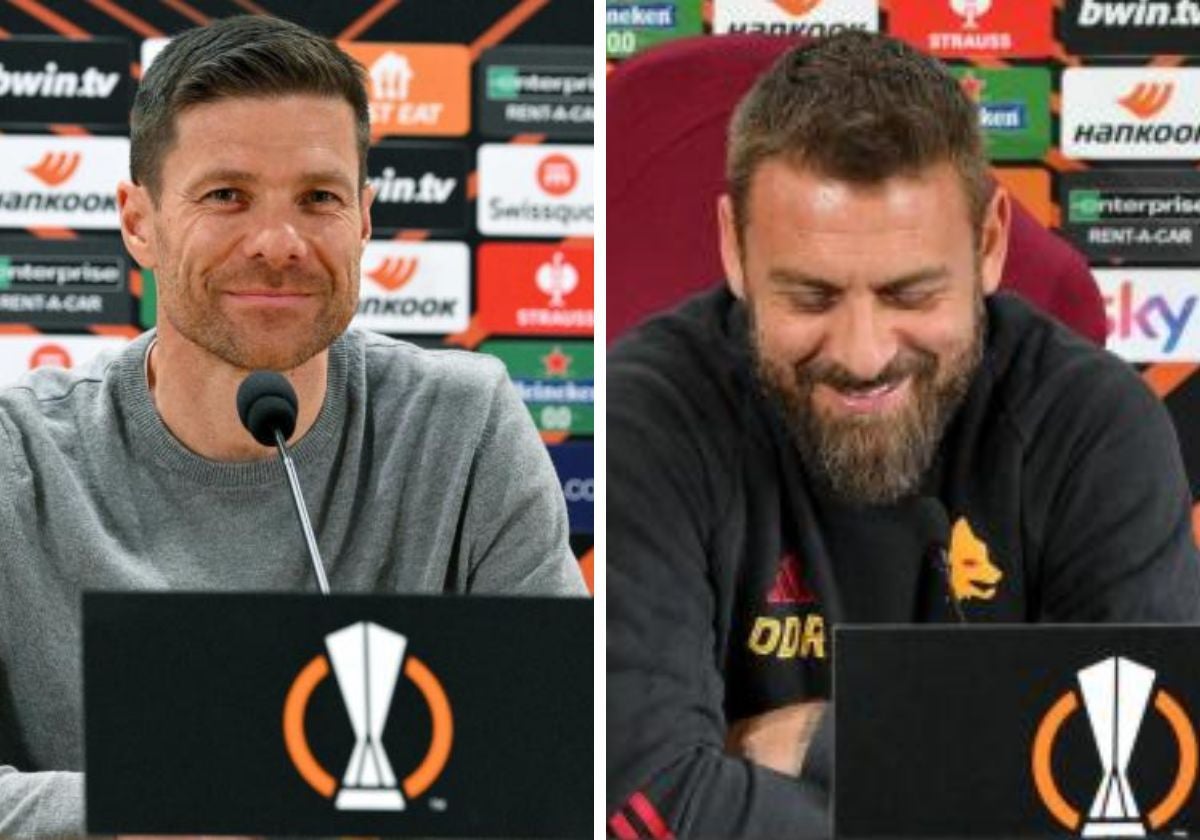 Xabi Alonso y Daniele De Rossi