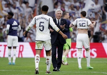 Ancelotti: «Alegría contenida... cada uno tiene en su cabeza el partido del miércoles»