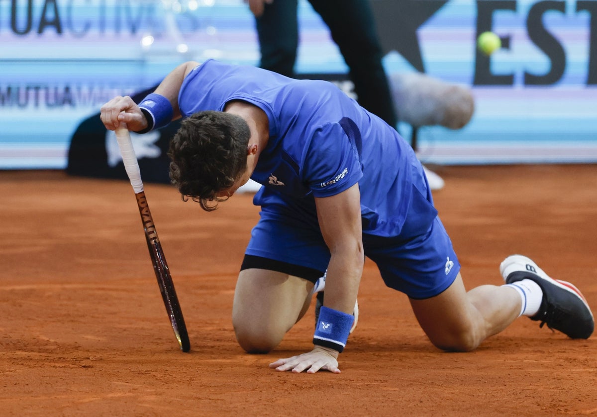 Jiri Lehecka se lesionó en la semifinal ante Aliassime (3-3)