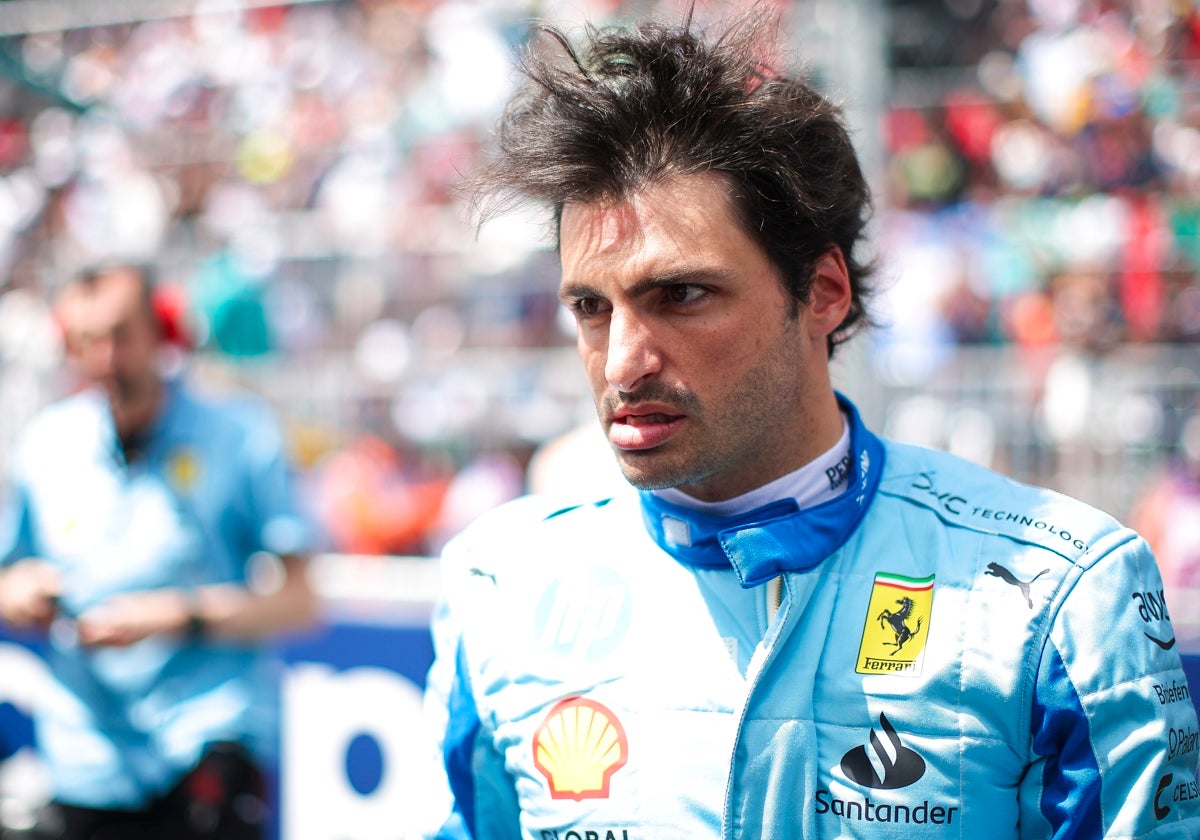 Sainz, después de la carrera de Miami
