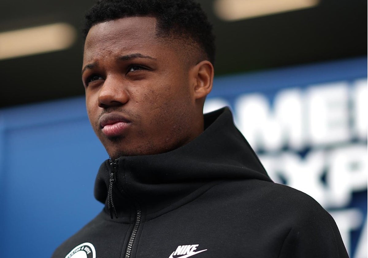 Ansu Fati, en la previa del partido del pasado domingo frente al Aston Villa