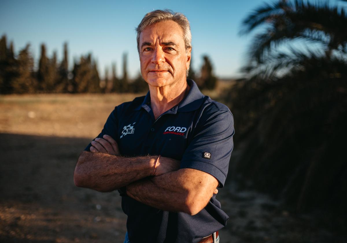 Carlos Sainz, con la equipación de su nuevo equipo