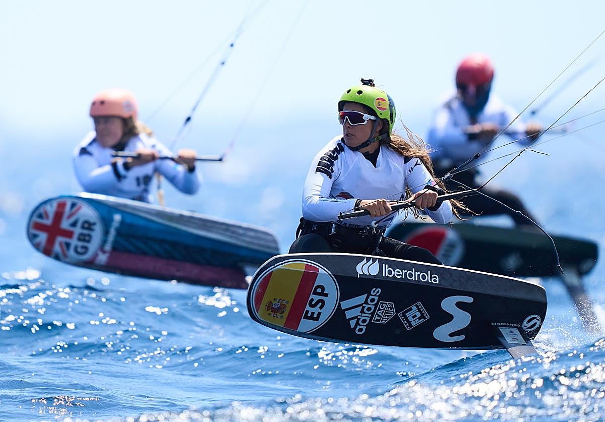 Gisela Pulido comienza el Campeonato del Mundo de Formula Kite en séptima posición