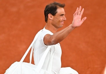 Locura con Nadal en Roland Garros: 6.000 personas en su primer entrenamiento en la Philippe-Chatrier