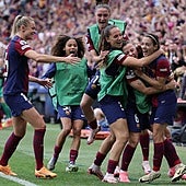 El Barcelona se venga del Olympique de Lyon para levantar su tercera Champions League