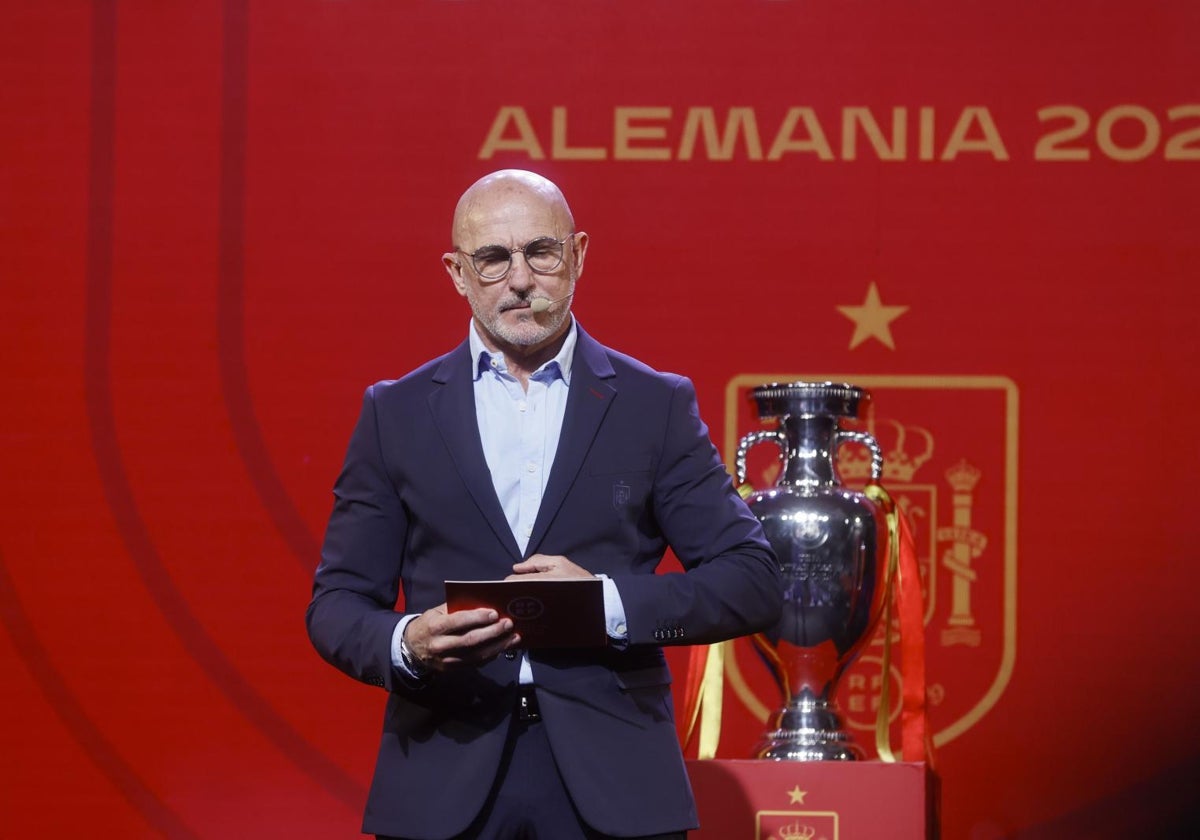 Luis de la Fuente anuncia la prelista para la Eurocopa