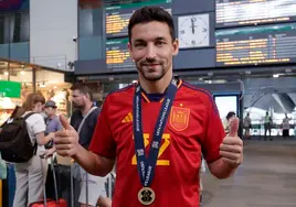 Navas, el hombre récord del Sevilla y de la selección española