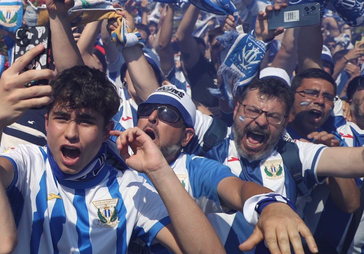 El Leganés vence al Elche y celebra el ascenso a Primera división cuatro años después