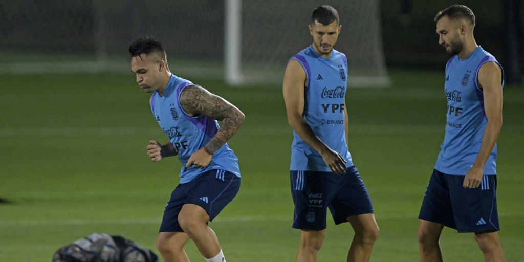 Pezzella y Guido inician los preparativos para la Copa América