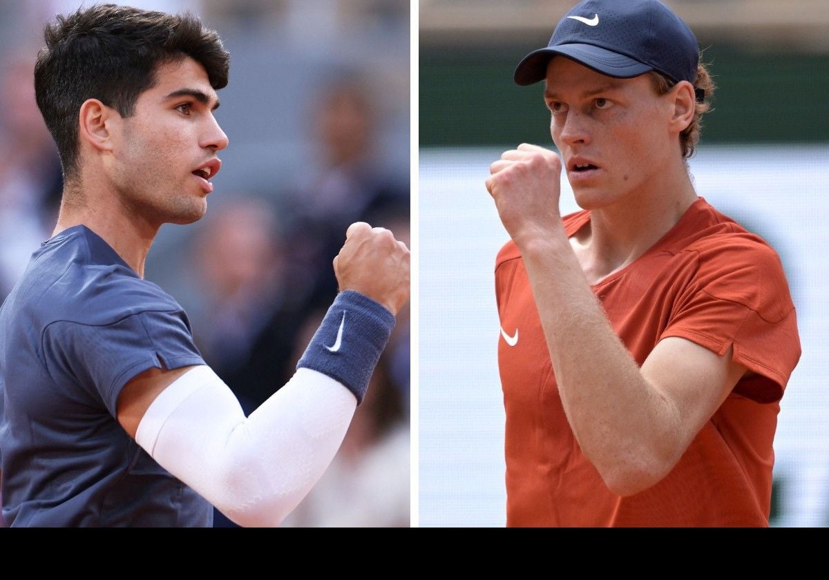Alcaraz-Sinner, una semifinal de alto voltaje en Roland Garros
