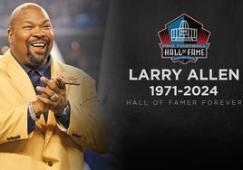 Muere repentinamente a los 52 años de edad Larry Allen, leyenda de los Dallas Cowboys