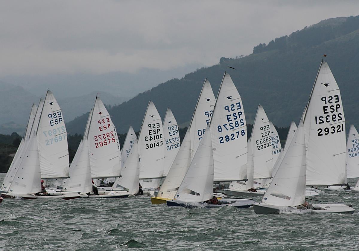 Turno para la clase Snipe en la Semana Internacional de Vela Ciudad de Santander
