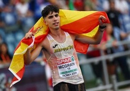 Paul McGrath, plata en los 20 kilómetros, resarce a la marcha española