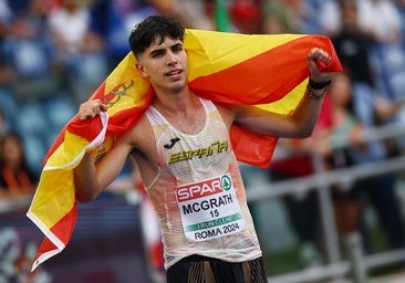 Paul McGrath, plata en los 20 kilómetros, resarce a la marcha española