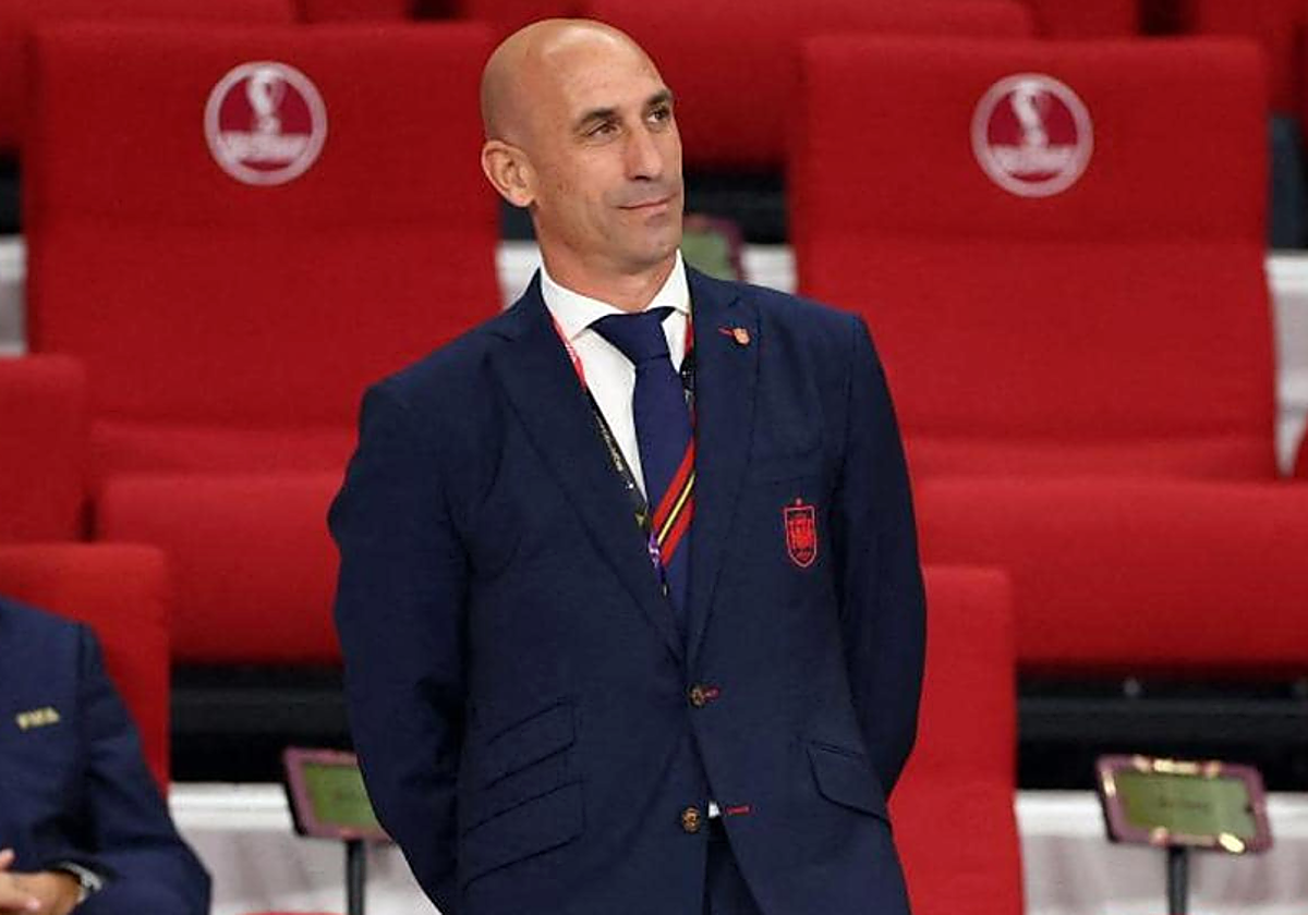 El expresidente de la RFEF Luis Rubiales