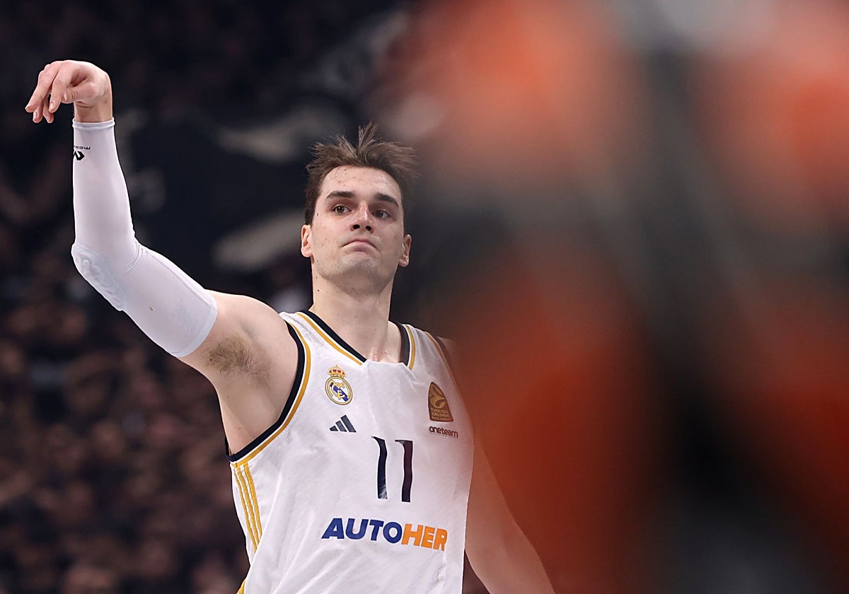 Mario Hezonja, en el reciente playoff de la ACB
