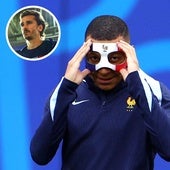 Griezmann: «Mbappé está muy bien, pero no sé si jugará o no»