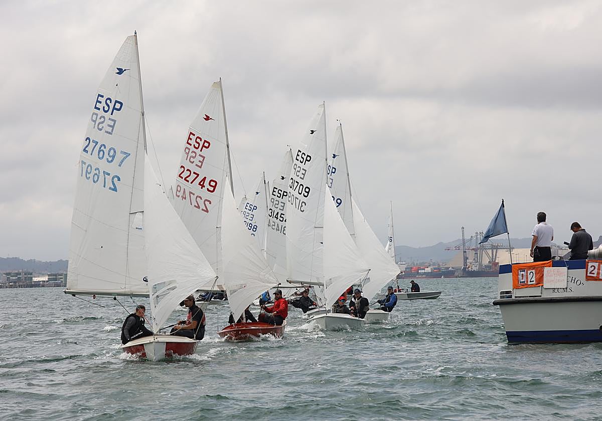 Víctor Pérez y Luca Rosa, líderes empatados con Alfredo González y Cristian Sánchez En el Nacional de Snipe