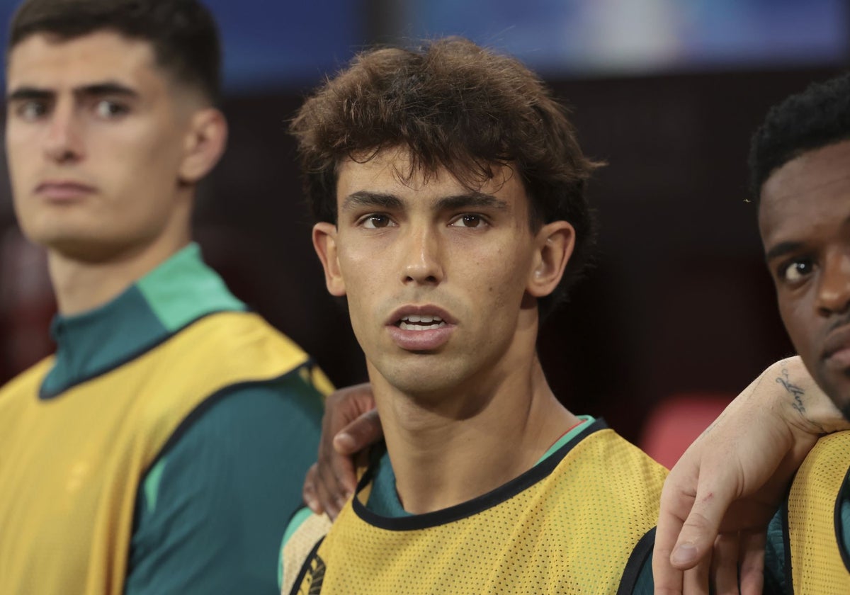 Joao Félix, en el banquillo del Portugal-República Checa