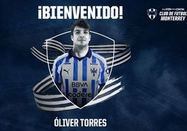 Óliver Torres y su llegada a Rayados: «Canales ha sido un factor importante, me está ayudando muchísimo»