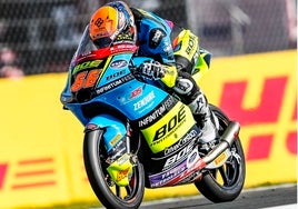 Los sevillanos Muñoz y Rueda brillan en Assen: tercero y cuarto en Moto3