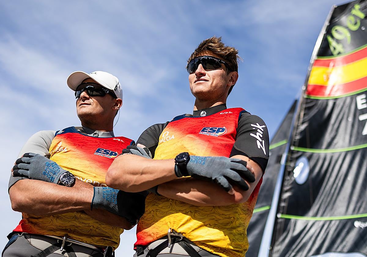 Diego Botín y Florian Trittel, 49er