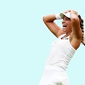 Jessica Bouzas, la tenista gallega de 21 años que ha dado la sorpresa en primera ronda de Wimbledon