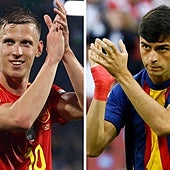 El gran debate: Olmo gana enteros para relevar a Pedri en el once de Luis de la Fuente