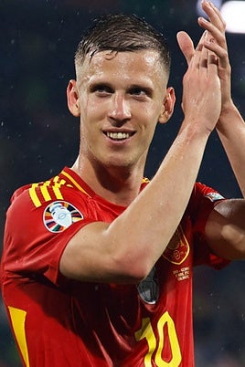 Dani Olmo y Pedri, jugadores de la selección española