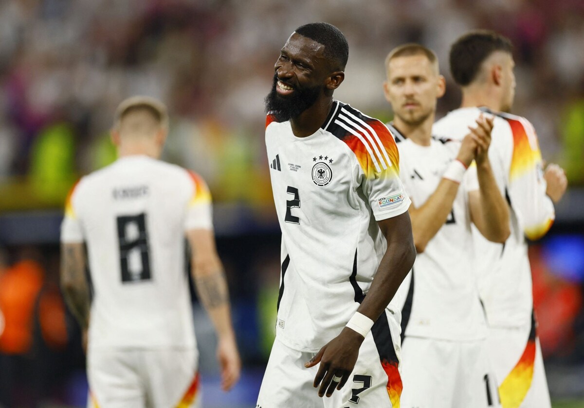 Rüdiger, tras conseguir la clasificación a cuartos con Alemania