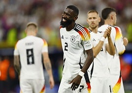 Rüdiger enloquece a Alemania