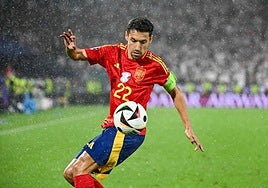 El último servicio de Navas: titular con 38 años, a seis meses de retirarse