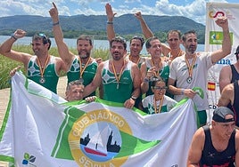El Club Náutico Sevilla, cuádruple campeón de España de remo olímpico