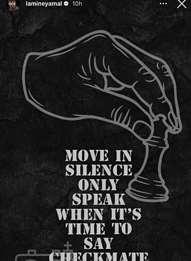 Imagen - La posible respuesta al dardo de Rabiot que ha colgado en su red social Instagram Yamal la noche del lunes