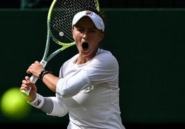 Barbora Krejcikova, firme campeona de Wimbledon