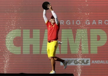 Épica remontada de Sergio García para ganar el LIV de Valderrama en el segundo hoyo de desempate