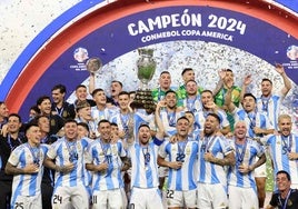 Argentina hace historia tras ganar su segunda Copa América consecutiva