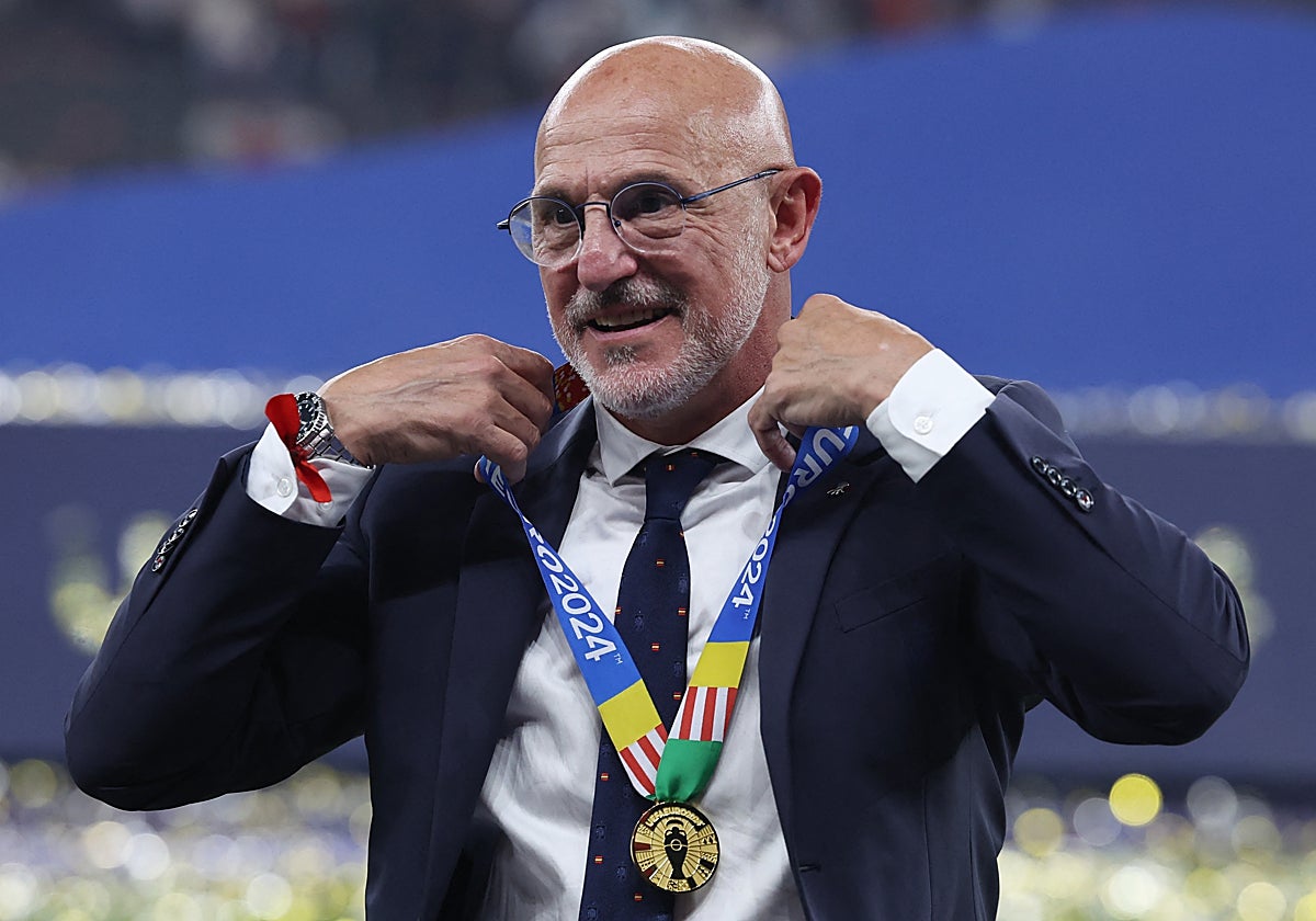 De la Fuente, tras conquistar la Eurocopa 2024