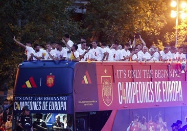 En imágenes | La fiesta de España para celebrar la Eurocopa